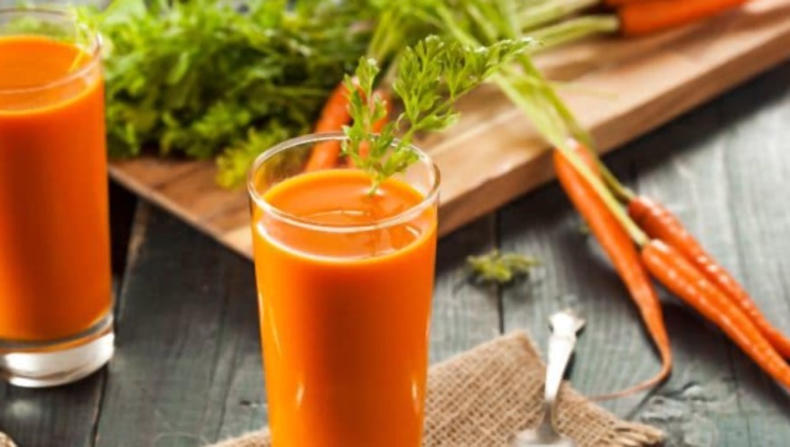 One day carrot juice